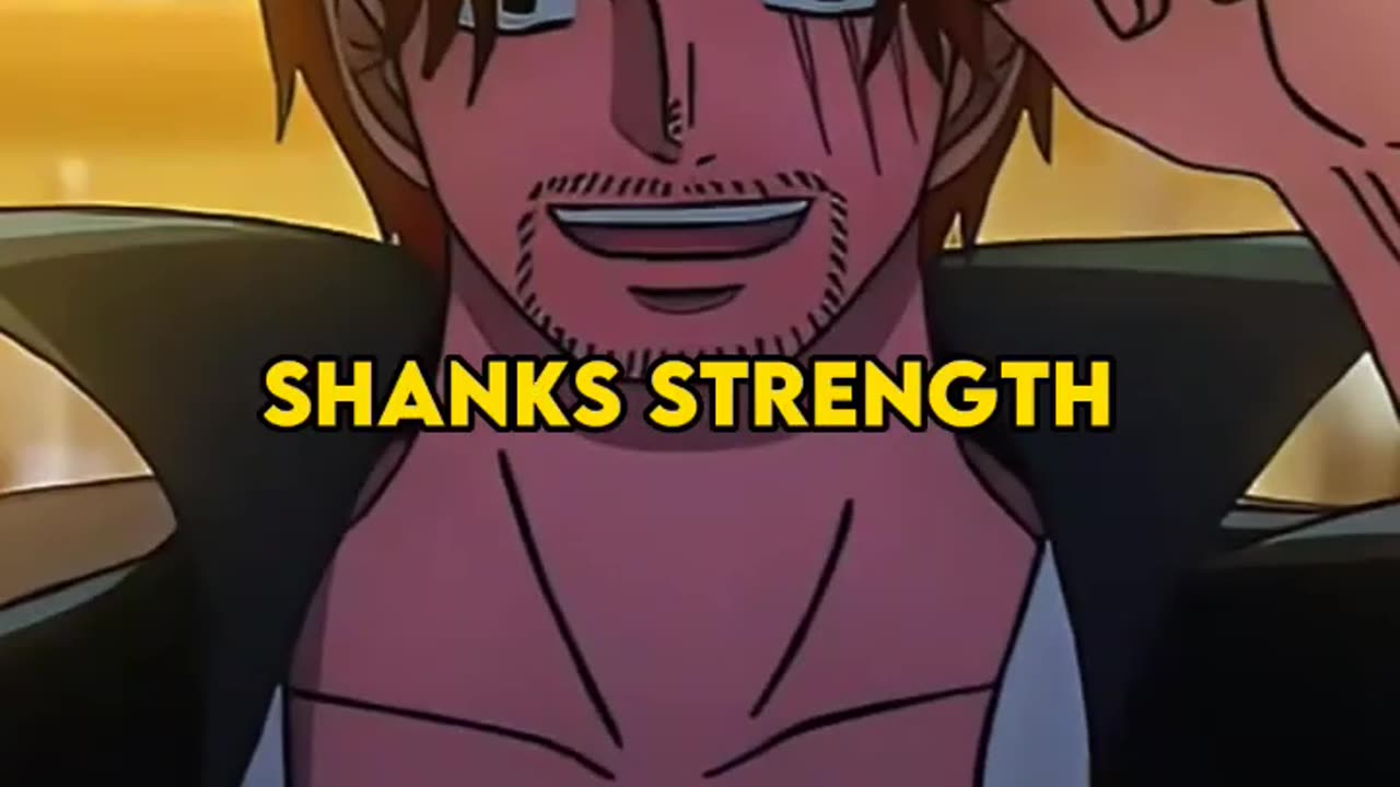 How Strong is Shanks #shanks #onepiece #anime