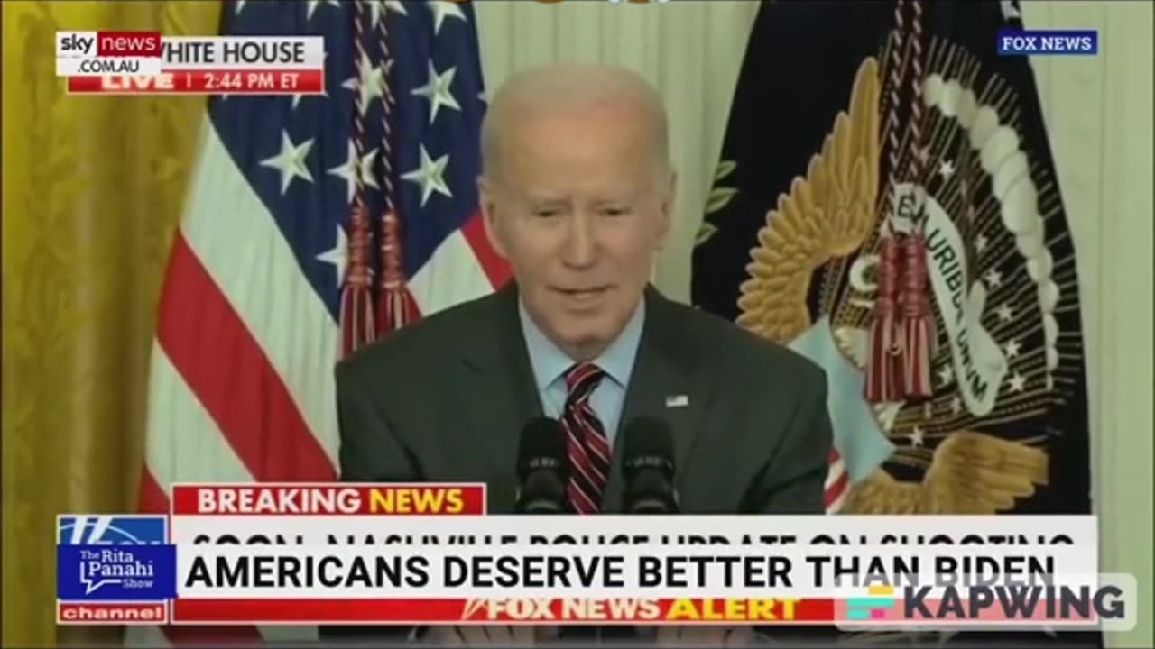 Joe Biden Jokes around following Nashville Shooting