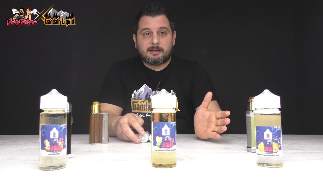 Squid Juice aroma ízteszt