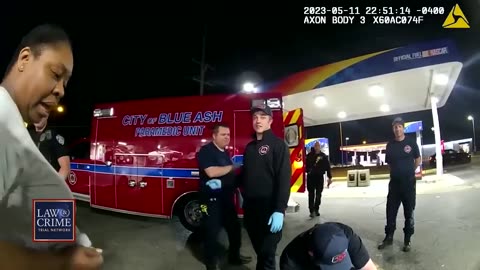Bodycam: Woman Suspected of DUI Shamelessly Flirts with Responders After Crashing into Street Lamp