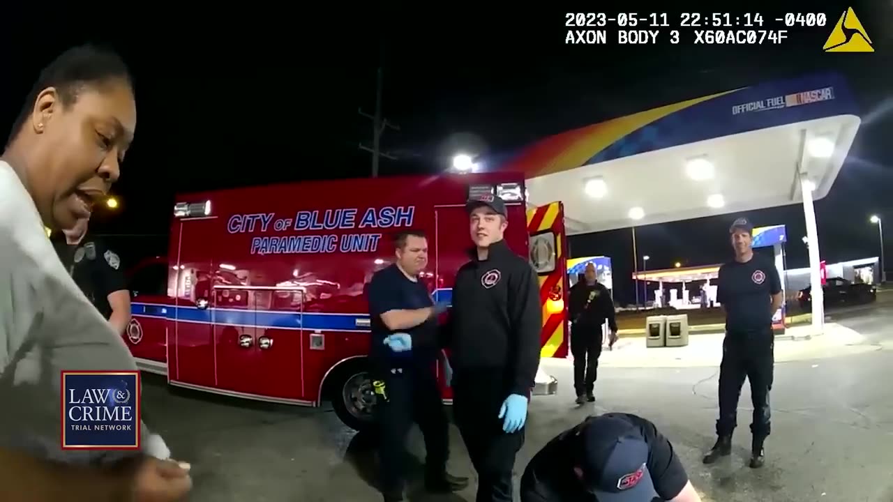 Bodycam: Woman Suspected of DUI Shamelessly Flirts with Responders After Crashing into Street Lamp