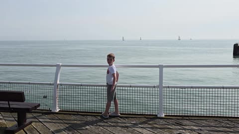 The end of clacton pier lovely view