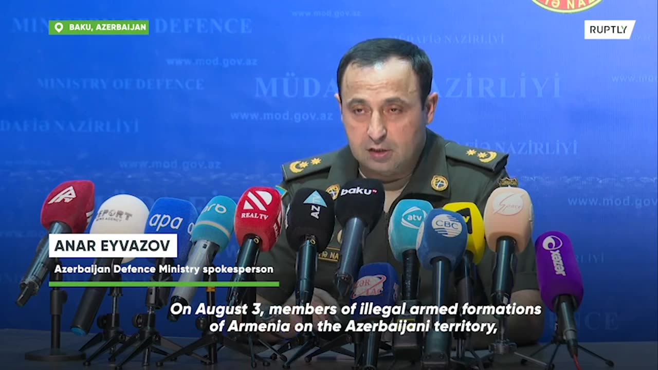 'Armenian armed formations blatantly violated' ceasefire - Azerbajani