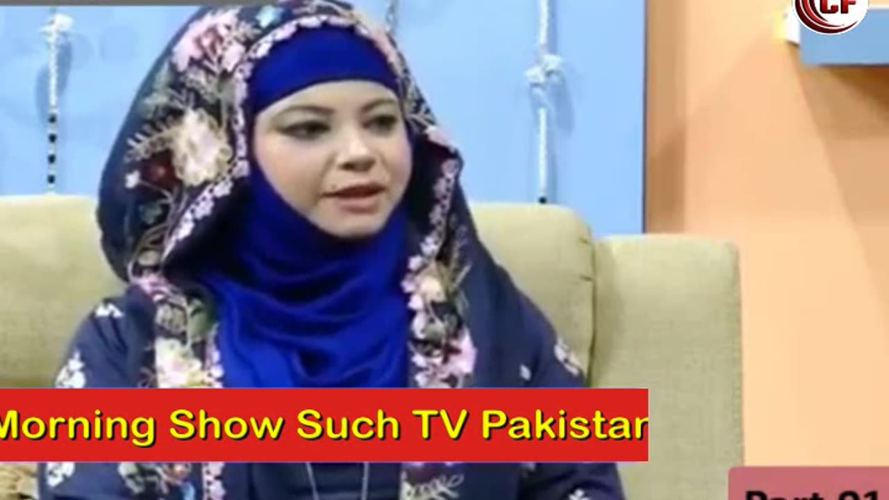 Rj Haya Khan Guest in Morning Show Part 01 Such TV Pakistan