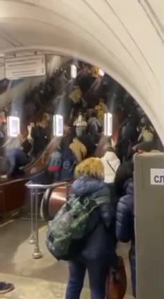 Stampede in Kiev station