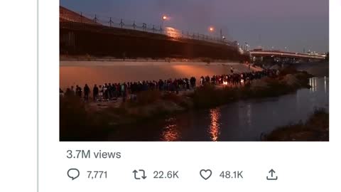 Migrant Caravan in TX