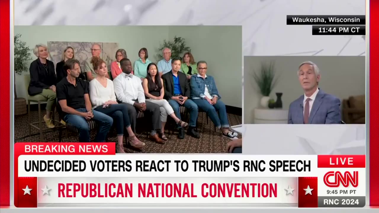 Undecided voter reacts to President Trump's convention speech