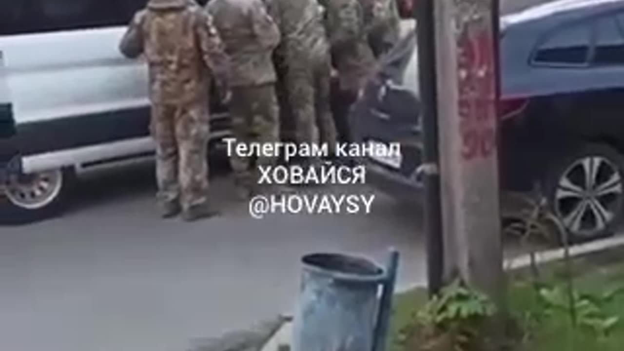 Forced conscription in Ukraine in the Lviv Region