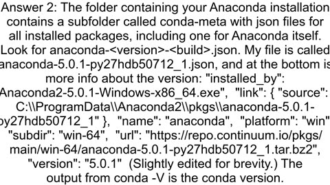 How to check python anaconda version installed on Windows 10 PC