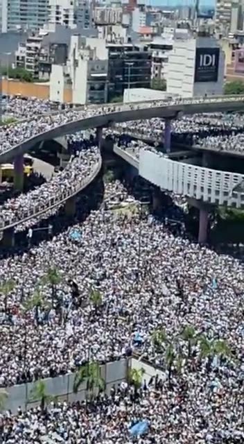 Argentina celebrates football World Cup victory