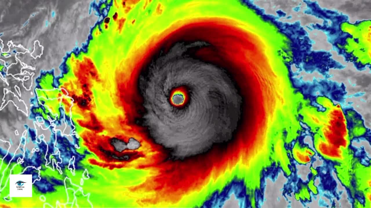 Philippines storm Florite of speed 190 km/hr