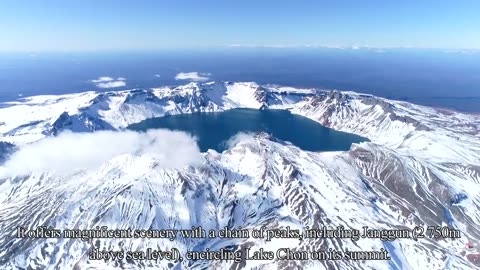 Picturesque Scenery of Mt Paektu