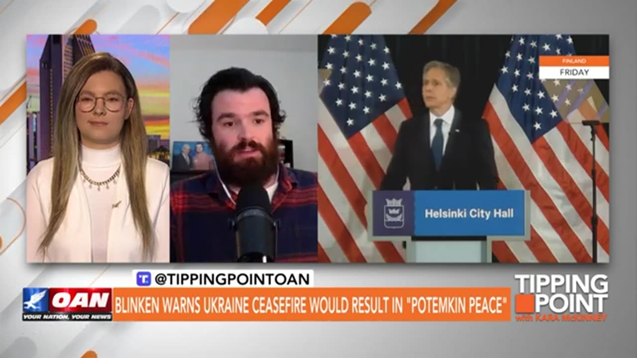 OANN - Blinken Mocks Peace Talks