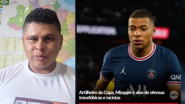 Preconceito e Racismo são crimes e você pode ser preso.Mbppé é alvo de ataques transfóbico e racista