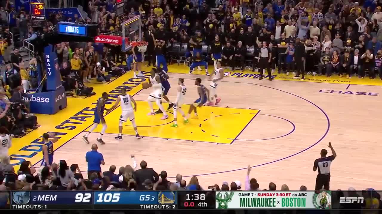 Stephen Curry's ICONIC "Night, Night" Celebration