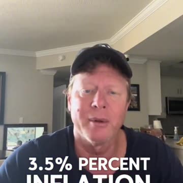 The owner of four restaurants made this video when inflation was at 3.5%. Today inflation is at 2.9%