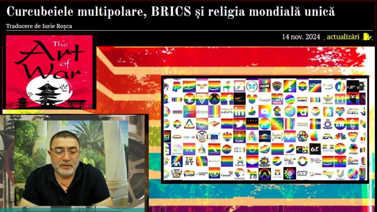 Curcubeiele multipolare, BRICS și religia mondială unică