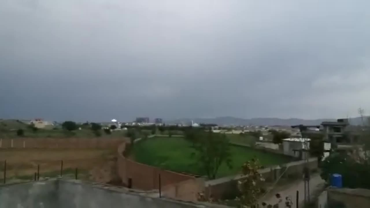 Beautiful Islamabad Rain Pakistan