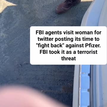FBI works for ☣️Pfizer☢️??