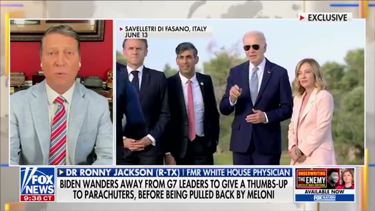 📝 Congressman Ronny Jackson (TX) Demands Biden's Drug Test Before Debate 💊📉