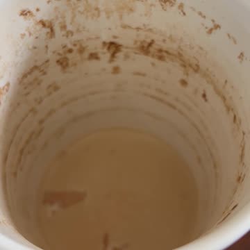 Dirty Coffee Cup Oracle - LOOK UP