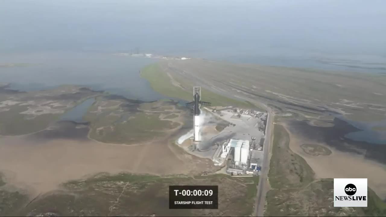 SpaceX Starship test has been launched