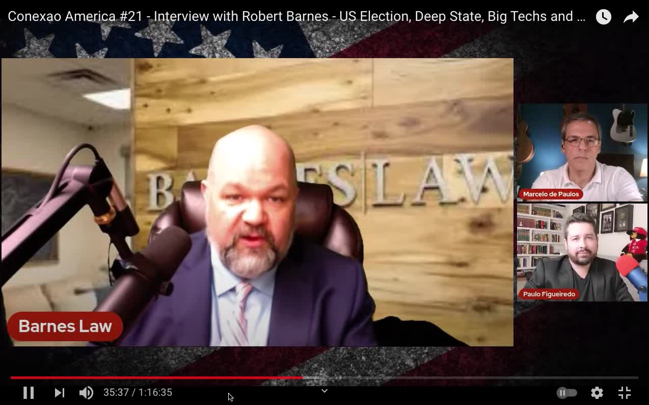 Robert Barnes explaining who the deep state are