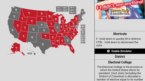 Republicans likely to win Arizona and Nevada and are likely to win Florida by safe margin