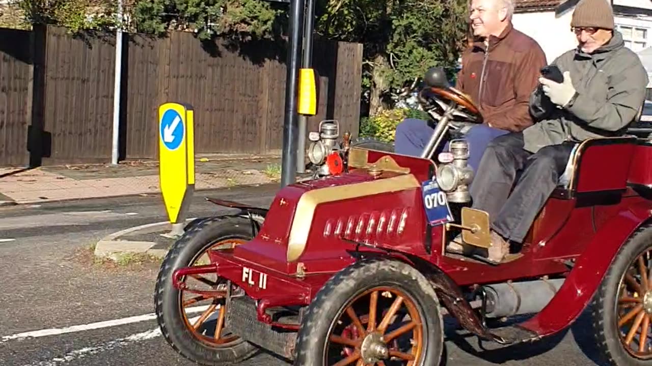 London to Brighton Veteran Car Run 05.11.2023. Vid027 #veterancarrun