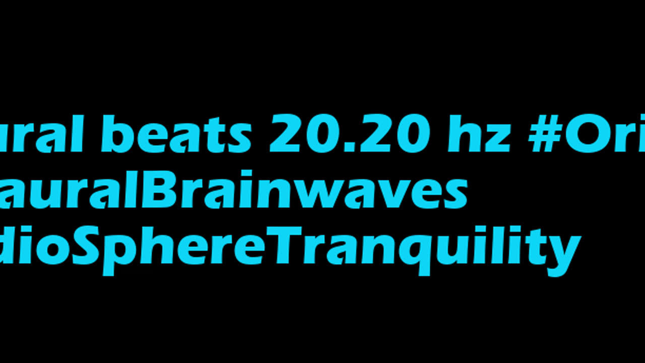 binaural_beats_20.20hz_BinauralRestfulHarmonics AudioCalm MindfulnessBinaural