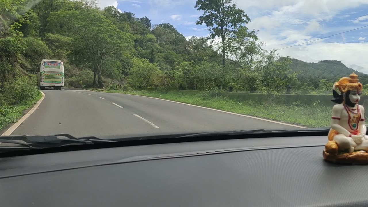 Saputara Road in Monsoon | Gujarat | India