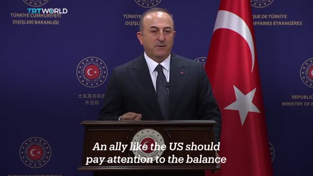 Cavusoglu in US to seal F-16 deal