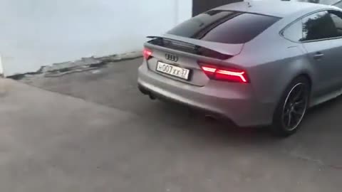 Rs7 exhaust sound