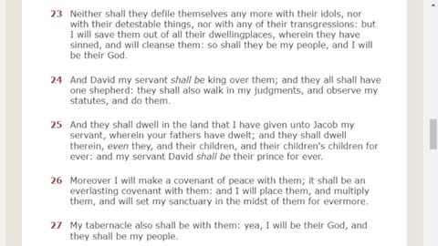 Our prince forever! King Masha and the 12 Tribes chart (Eze 37:25)