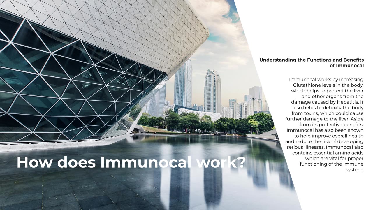 Immunocal and Hepatitis