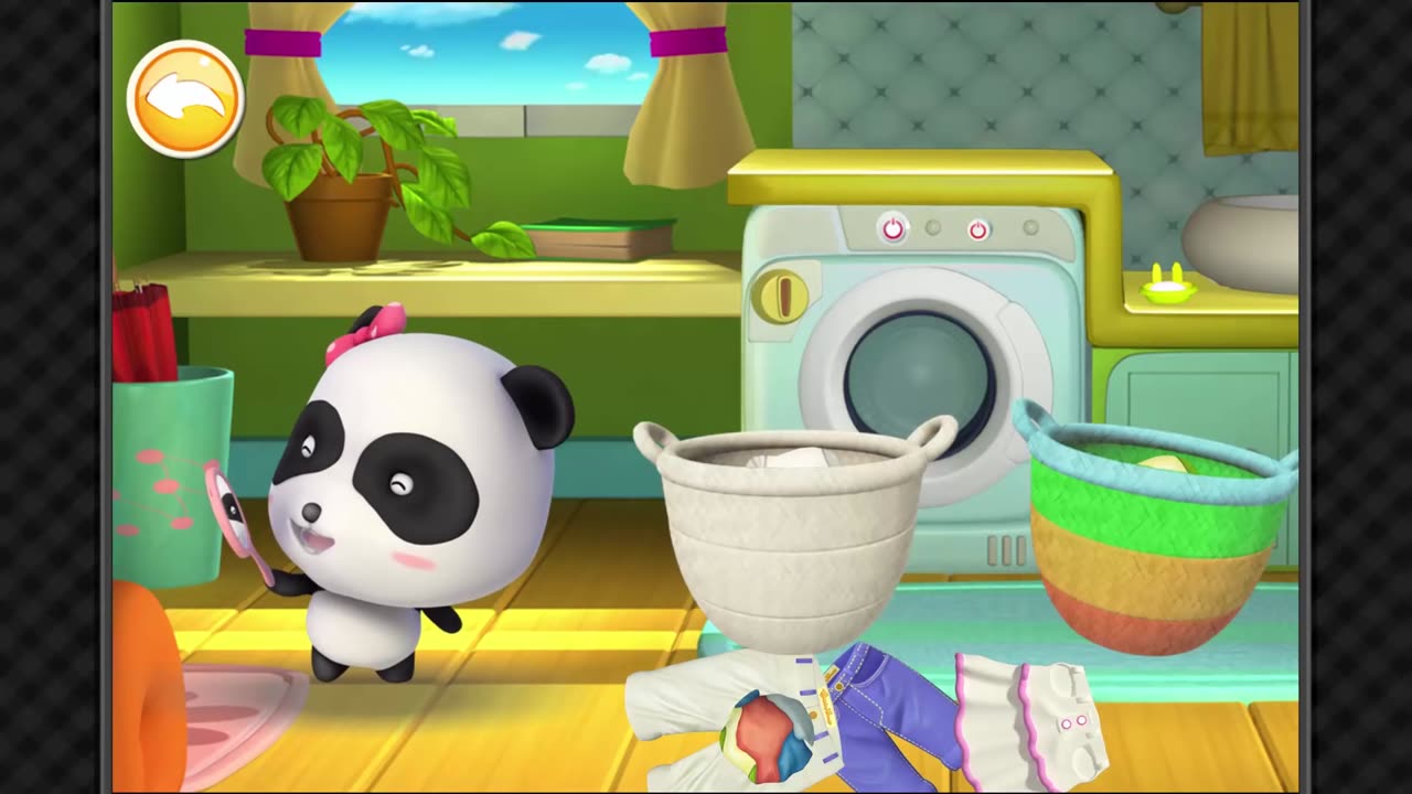 Cleaning Fun - Baby Panda | Learn Lots Of Useful Tricks ｜3D world of Miumiu｜Babybus Kids Games