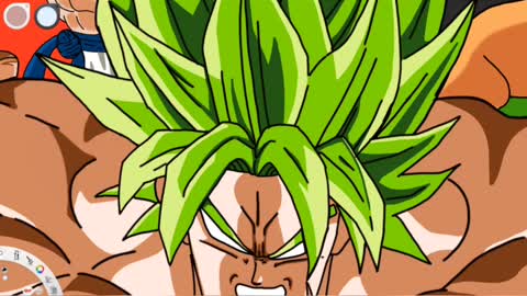 Broly and Gogeta