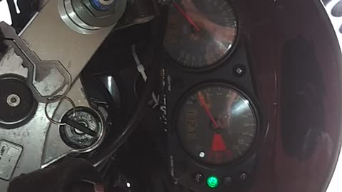 Kawasaki ninja 900r cold start