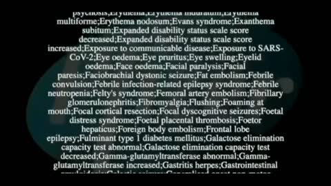 Pfizer "vaccine" data - Of particular interest is page 30. There Are 9 Pages Of Adverse Events Medical Conditions Excpected That People Can Get From The "Vaccines" For "Covid-19" - "Trust The $cience"