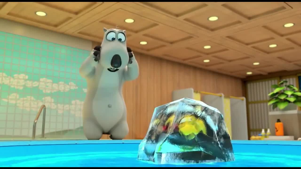 Bernard Bear _ Backkom with Penguin at Hammam and More _ Cartoons for Kids Children Funny