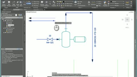 AutoCAD P&ID Grouping Lines