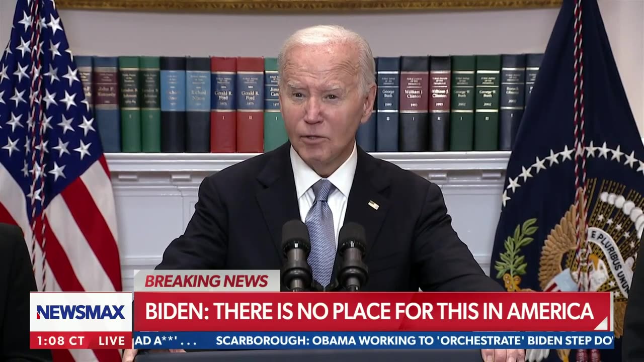 President Biden: "There's no place in America for this kind of violence"