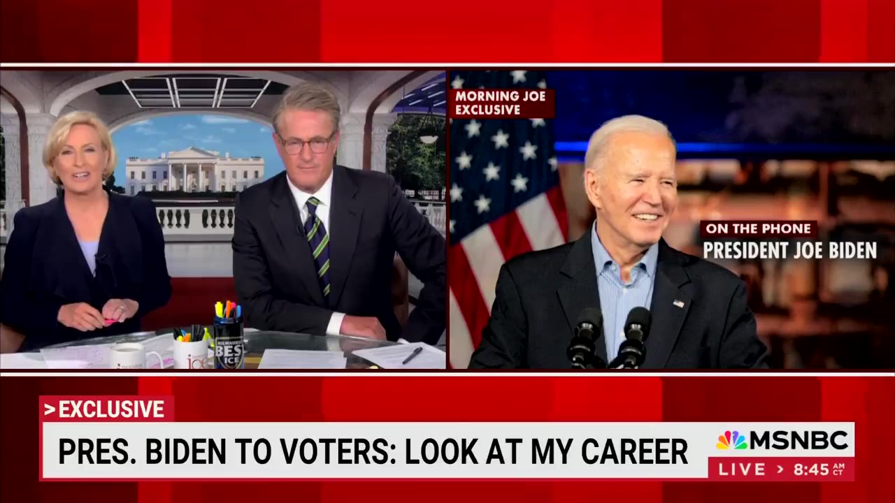 BIDEN (ANGRY AND DELUSIONAL): "I'm not bad at what I do!"