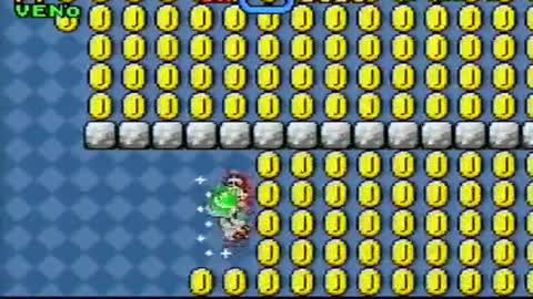 Super Mario World - Sim da para pegar todas as moedas ....