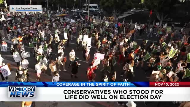 VICTORY News 11/10/22 - 11a.m: Conservatives Who Stood for Life Did Well on Election Day