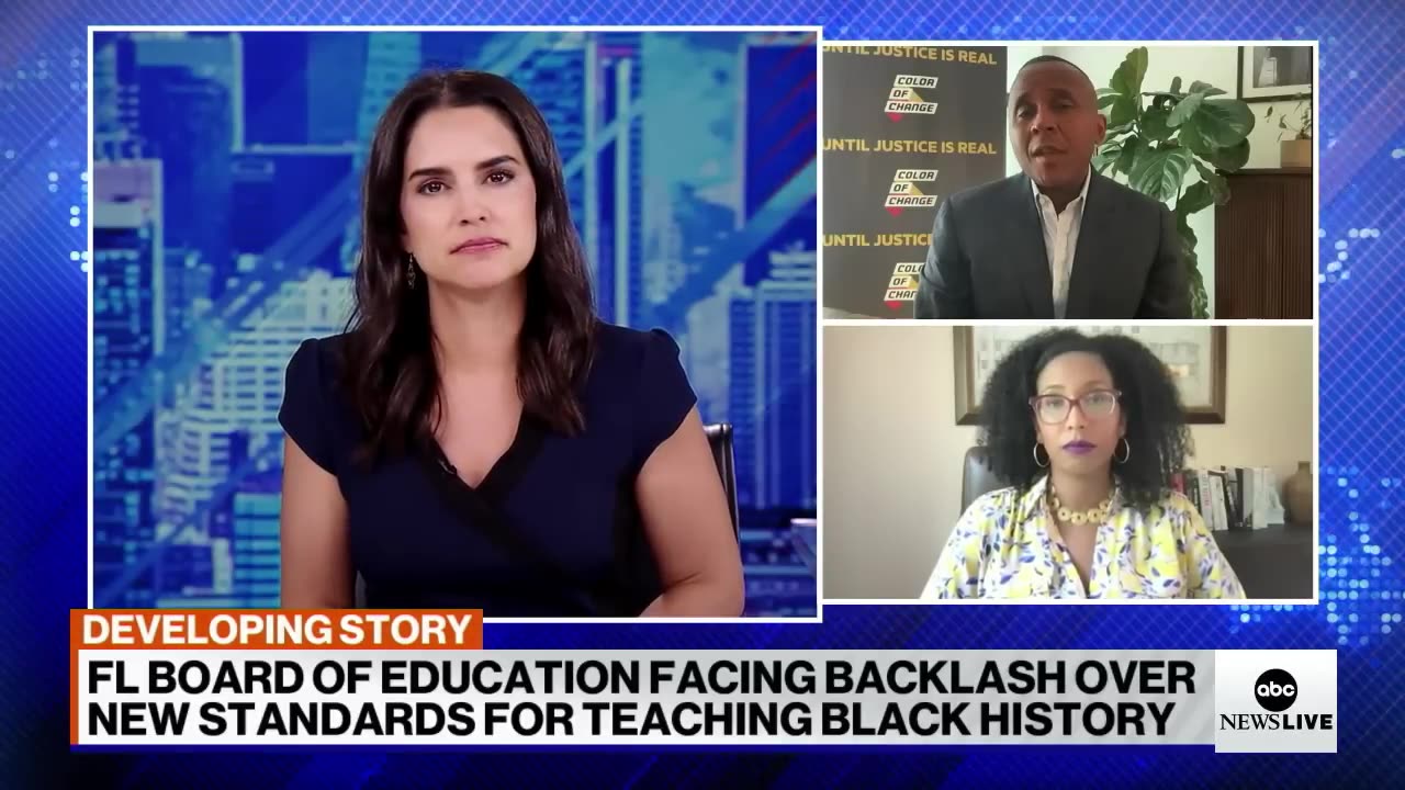 Florida Gov. DeSantis faces backlash for new guidelines on teaching Black history