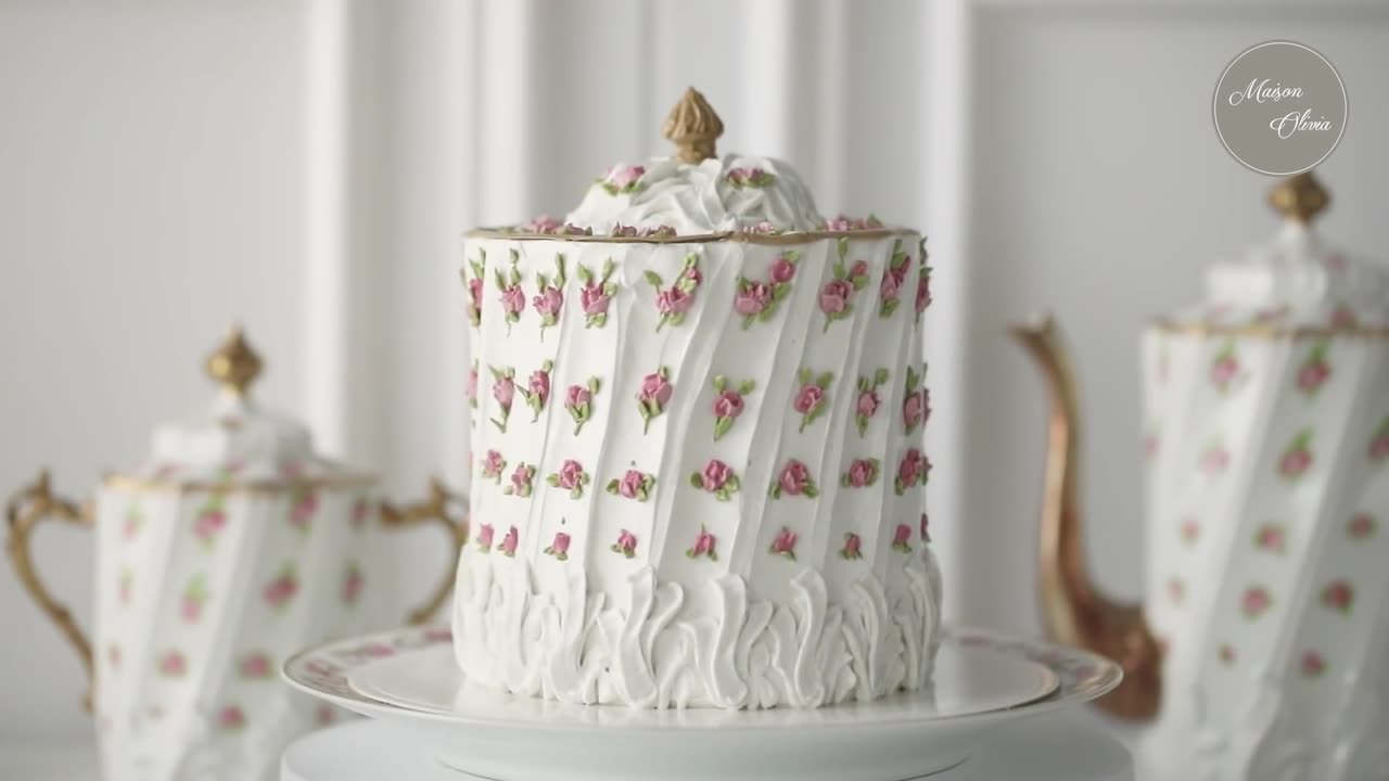 하빌랜드 케이크 [ Haviland Cake ] 왕실과 백악관이 사랑한 도자기 브랜드 디자인을 케이크에 담아요