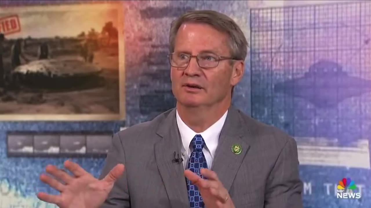 Congressman Tim Burchett Talks About UFOs on "Meet the Press"