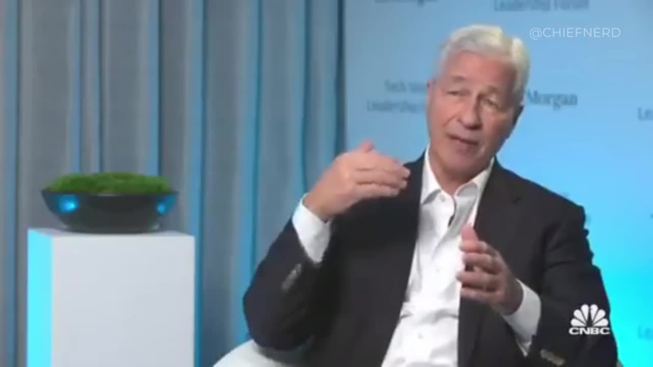 JPMorgan CEO Jamie Dimon Says Green Energy Policies Have Made the Climate Worse.