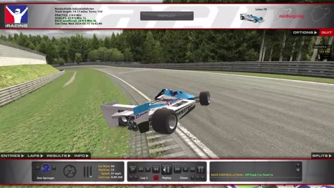 iRacing - Beware of Yellow flags on Nurburgring